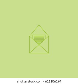 letter, envelope, icon