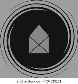 letter, envelope, icon