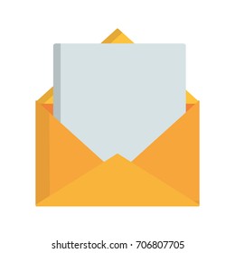 letter and envelope icon