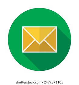 letter envelope icon design vector illustration