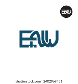 Letter ENW Monogram Logo Design