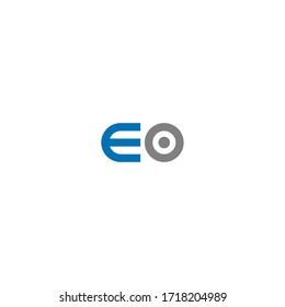 Letter EO logo icon template illustration