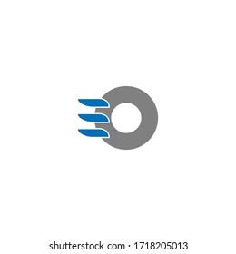 Letter EO logo icon template illustration