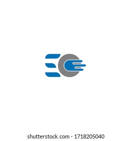 Letter EO logo icon template illustration