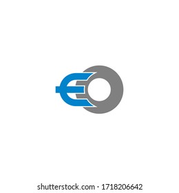 Letter EO logo icon template illustration
