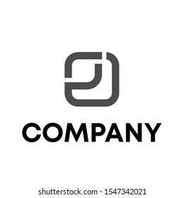 letter eo logo vector sign template