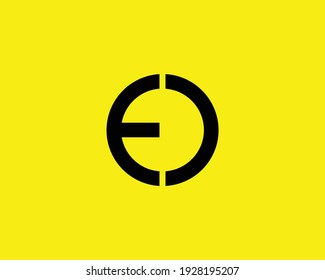 Briefvorlage und Logo-Design, Vektorvorlage