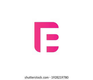 letter ep and pe logo design vector template