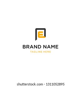 Letter EP/PE Abstract Creative Monogram Business Modern Logo