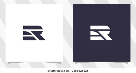 letter er re logo design