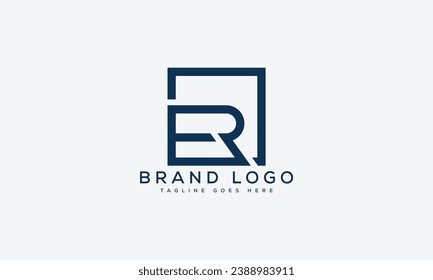 letter ER logo design vector template design for brand.