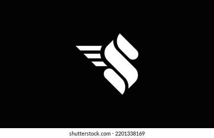  Letter ES Logo, alphabet logo design. 
