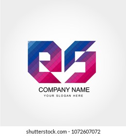Letter ES Logo Template