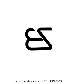 Letter ES New Logo Vector