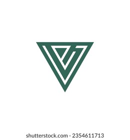 Logo de la letra EV o VE