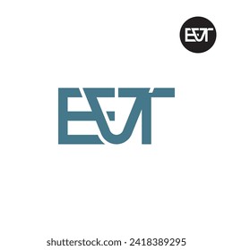 Letter EVT Monogram Logo Design