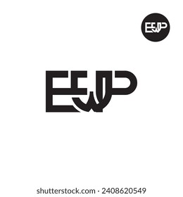 Letter EWP Monogram Logo Design