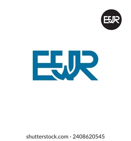 Letter EWR Monogram Logo Design