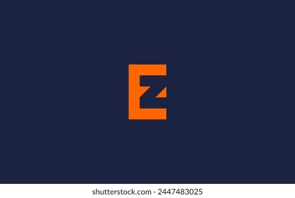 letter ez logo icon design vector design template inspiration