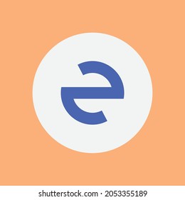 Logotipo de letra EZ, diseño minimalista, único, icono de aplicación, monograma, alfabeto e y z, alfabeto elegante, vector, ilustración, diseño de plantilla, abstracto