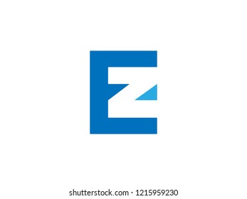 Letter EZ Logo. Unique logo with combining letter E and Z with putting Z in empty space of E.
Suitable for any business and industry.