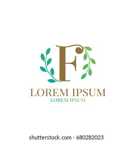 Letter F Branding Identity Corporate vector logo design template
