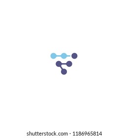 Letter F compound of molecules