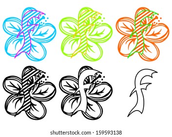 letter F drawing