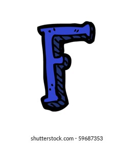 letter F drawing