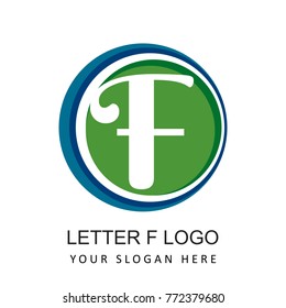 letter f finance logo