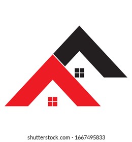 letter F for housing investment company logo design