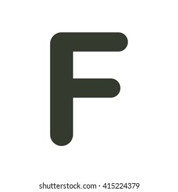 letter f Icon