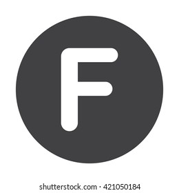letter f Icon 
