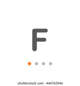 letter f Icon 