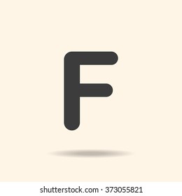 letter f Icon JPG