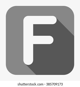letter f Icon JPG