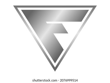 Letter F initial logo design 