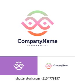 Letter F, J, S logo vector template, Creative F, J, S logo design concepts