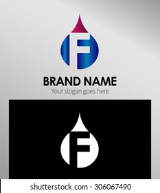 Letter F logo 
