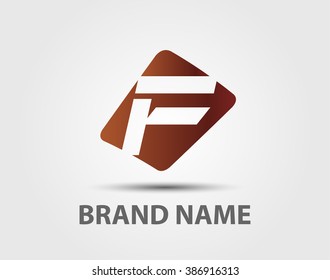 Letter F logo
