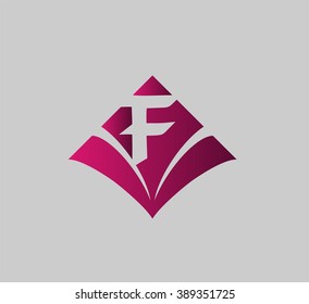 Letter F logo
