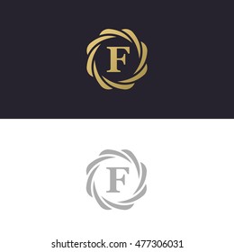 letter F logo