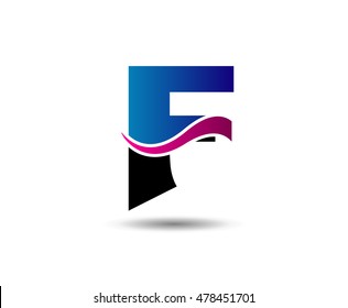 Letter F logo
