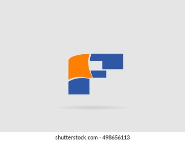Letter F logo
