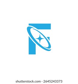 Letter F logo, F logo, AI logo set, modern and minimal design, tech-inspired, colorful icons and symbols, suitable for artificial intelligence, innovation, branding, startups, and digital identity.