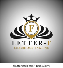 Letter F Logo - Classic Luxurious Style Logo Template