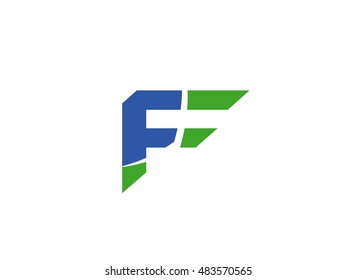 Letter F logo. Creative concept icon
