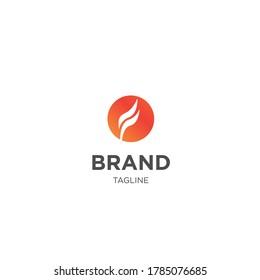 the letter f logo with depictions forming fire, commercial logos.