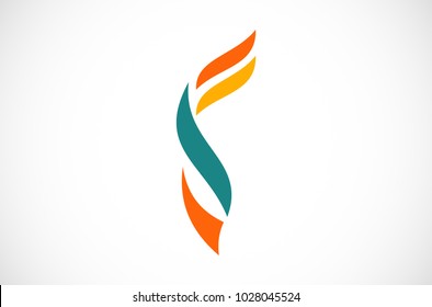 letter f logo design