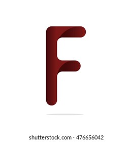Letter F logo design concept